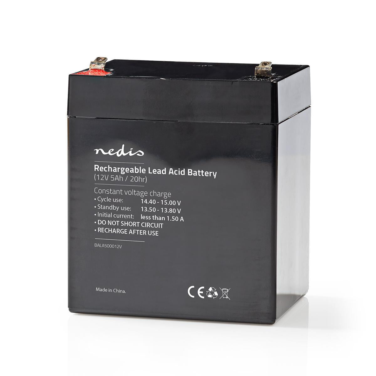 Bateria Chumbo-ácido Nedis Recarregável 12 V 5000 mAh