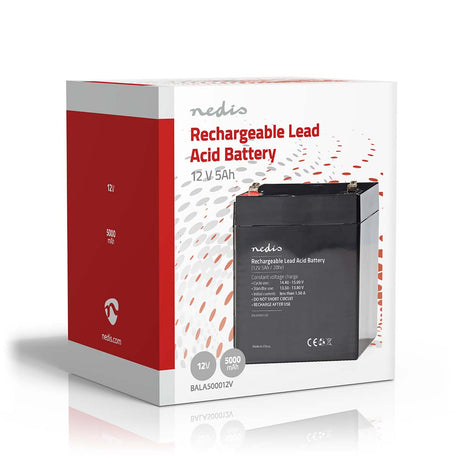 Bateria Chumbo-ácido Nedis Recarregável 12 V 5000 mAh