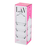 Prato de Doces de Vidro LAV com Tampa de Cúpula, 1 Pcs, 765 cc (25 7/8 oz)