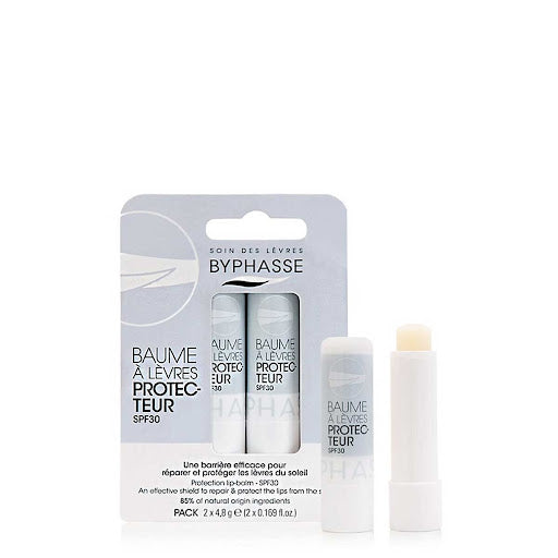 BYPHASSE LIP BALM PACK 2X4,8G PROTECTIVE