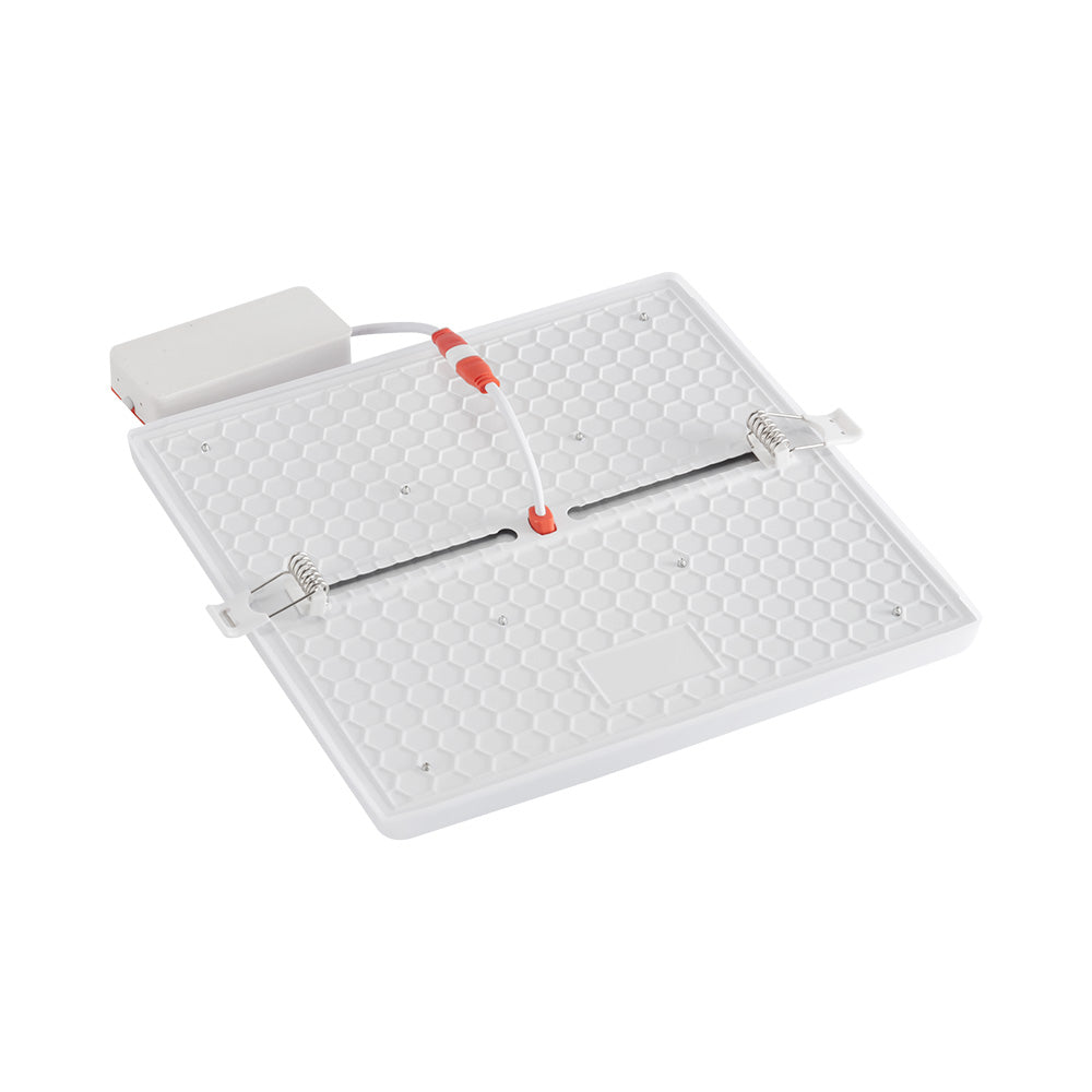 Painel LED Braytron 24W SQR Ajustável 6500K | Iluminação LED