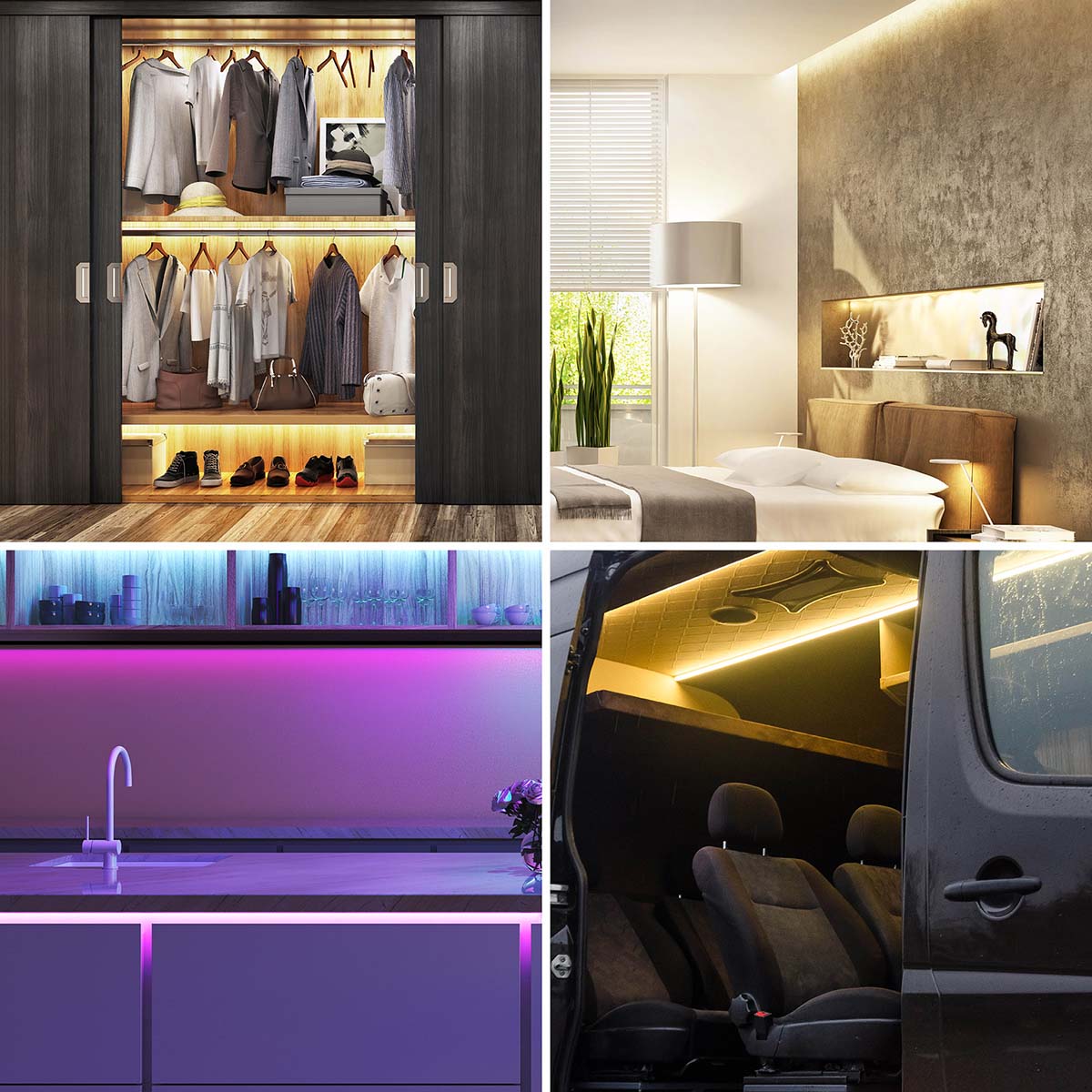 FITA LED SMARTLIFE RGB BLUETOOTH NEDIS – ILUMINAÇÃO COLORIDA E CONTROLE POR BLUETOOTH PARA QUALQUER AMBIENTE