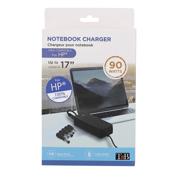 Carregador para notebook de 90W para HP®