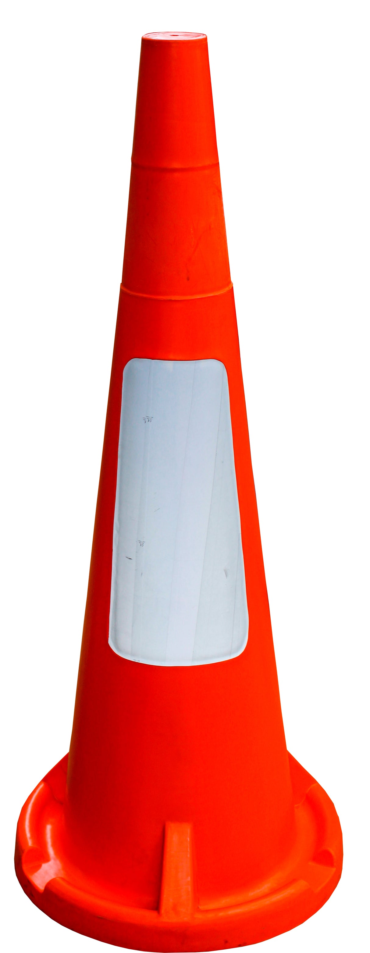 Cone médio de 185 cm de altura por 30 cm de diâmetro base por 13 cm de diâmetro do topo