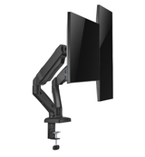 Suporte Monitor NAPOFIX 13-32 2*Braço Preto - 2 Monit. Flex