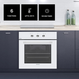 Forno de Encastre Taurus HM669WHM, 69L, 2300W, Branco