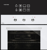 Forno de Encastre Taurus HM669WHM, 69L, 2300W, Branco