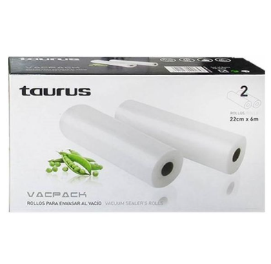 TAURUS ROLO SACOS VACUO P/ VAC6000  22CM*600CM