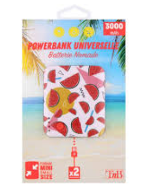 Powerbank Tnb Slim 3.000 mAh - Summer