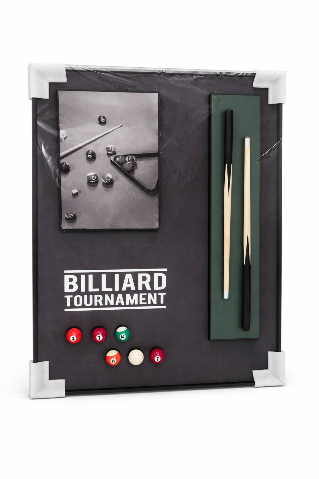 QUADRO DECORATIVO PARA A PAREDE - BILLIARD TOURNAMENT