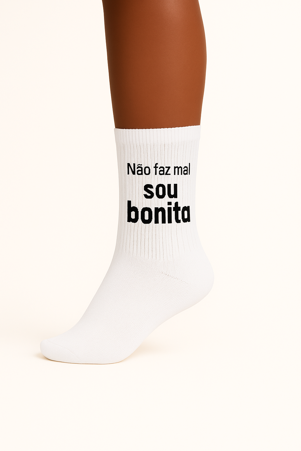 MEIA PERSONALIZADA NÃO FAZ MAL, SOU BONITA