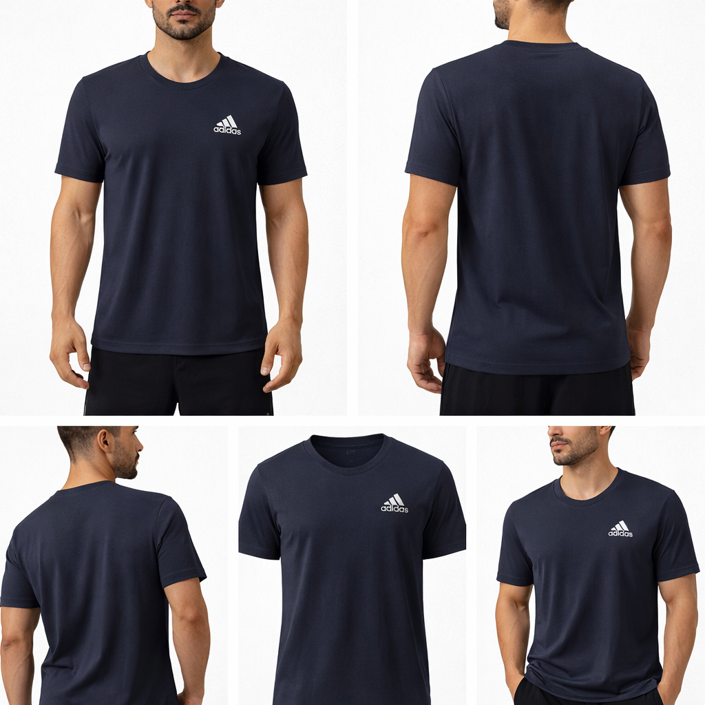 RD 106 T-Shirt Masculino Azul-Escuro Tamanho 2XL