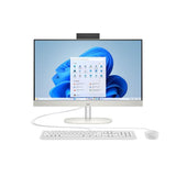 PC AIO HP 23.8" U5-225U UHD GRAPHICS 8GB 512GB SSD FHD W11H BRANCO