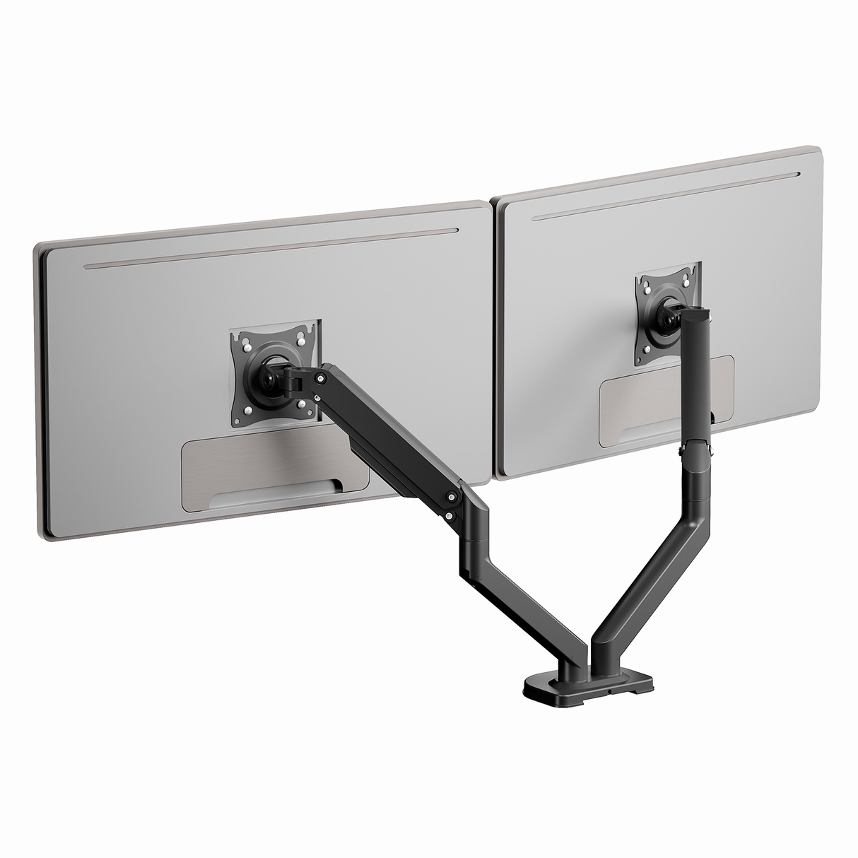 Suporte Monitor NAPOFIX 13-32 2*Braço Preto - 2 Monitores