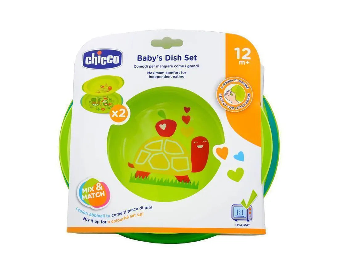CHICCO CONJUNTO PRATO 2UN 12M+