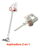Aspirador de Pó Sem Fio Vertical 2 em 1 Decakila Cucv001w Cor Branca