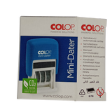 CARIMBO MINI PAGO + DATADOR DIA - MÊS - ANO COLOP S160/L1 D25