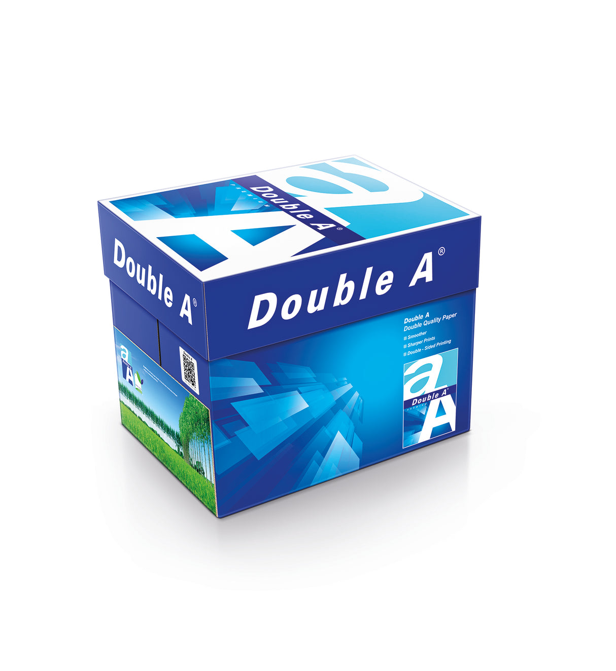 Caixa de Resma De Papel A4 Double A Premiun 80 grms - 5 unidades de Resma