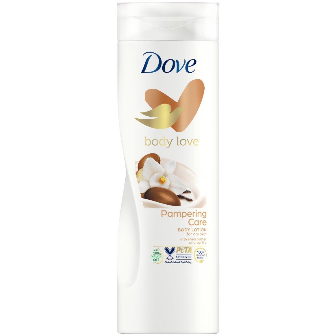 DOVE LOÇAO 400ML PAMPERING CARE