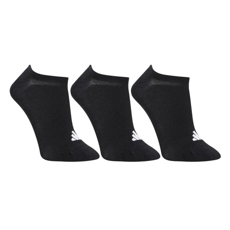 Adidas Meias Curtas (S) 36-39 Preta (Conjunto 3) Tamanho S