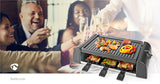 Grelhador Grill Gourmet Nedis