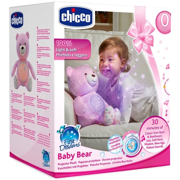 CHICCO BRINQ. URSINHO BOA NOITE ROSA (51