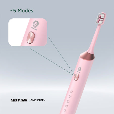 Green Lion Escova de Dentes Elétrica – Rosa