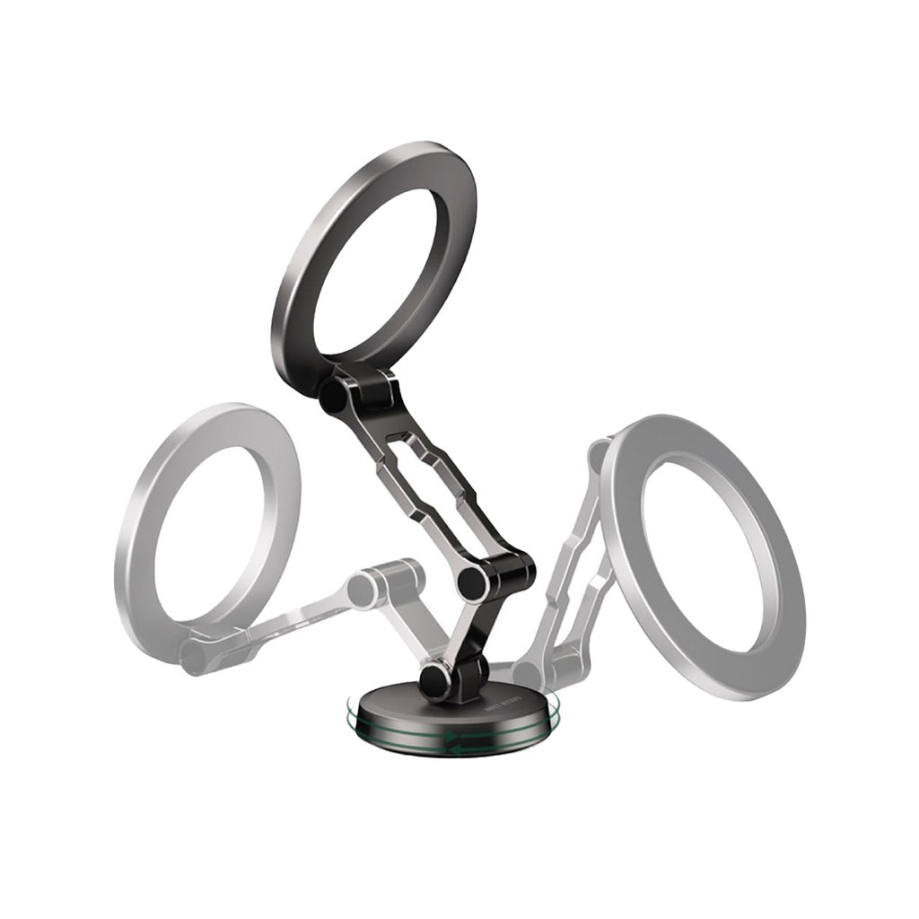 SUPORTE PARA TELEFONE DE CARRO COM MAG MAG GREEN LION - CINZA