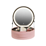 {GNMAKEORGPK} Green Lion Makeup Organizer Pro  - Pink