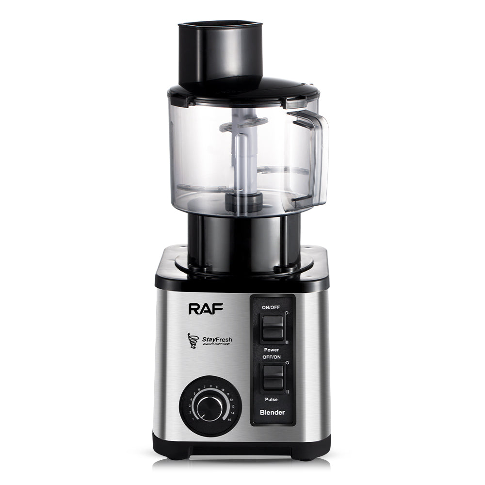 RAF R.2865 Multi Funcional 3 Em 1 8 Lâminas Liquidificador Elétrico Fácil De Limpar Forte Poder Juicer Mixer