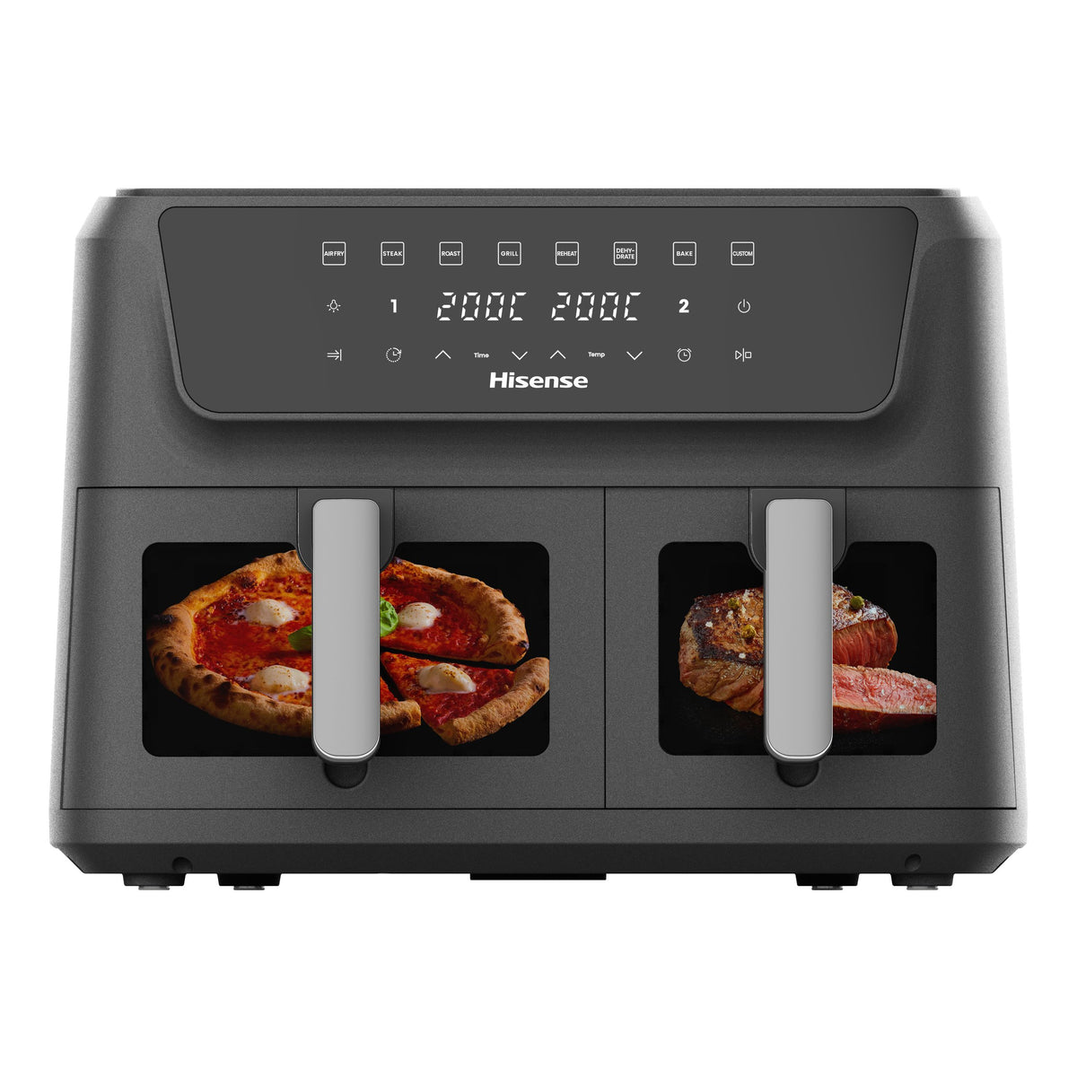 HISENSE AIR FRYER 2 GAVETAS 12L 1700W