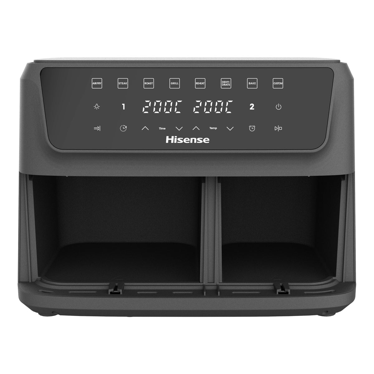 HISENSE AIR FRYER 2 GAVETAS 12L 1700W