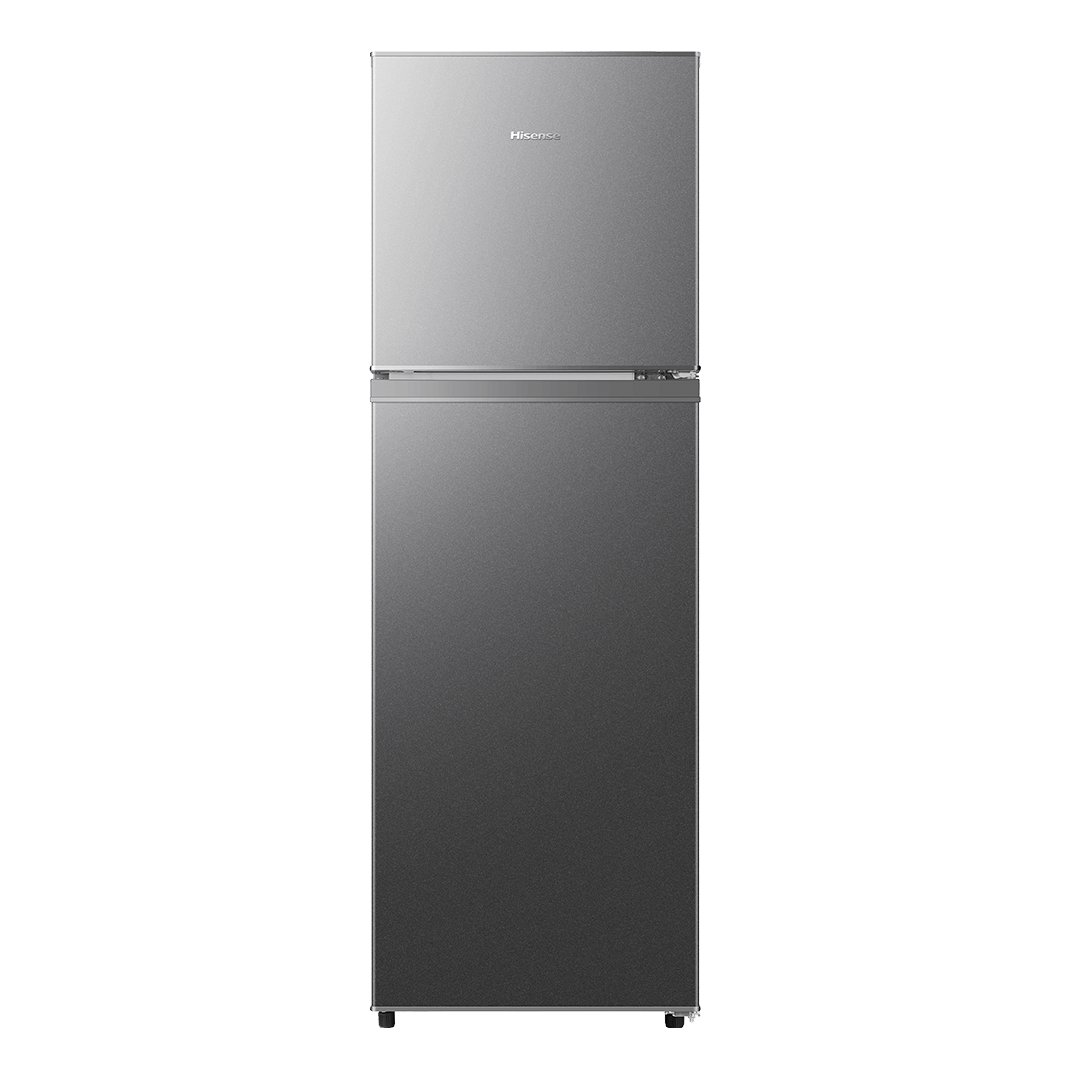 Frigorífico Hisense 154L Inox – Design Compacto, Prateleiras Reguláveis, Silencioso – Modelo H225TTS