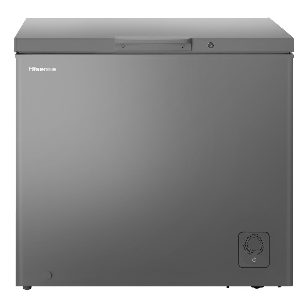 Arca Congeladora Hisense 198L Inox – Controlo de Temperatura, Cesto Interno – Modelo H245CFS