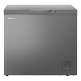 Arca Congeladora Hisense 198L Inox – Controlo de Temperatura, Cesto Interno – Modelo H245CFS