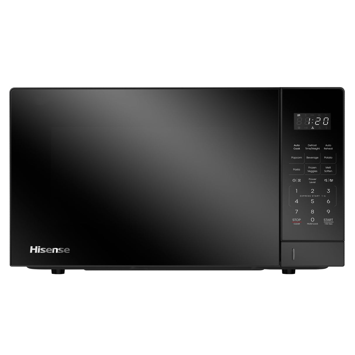 HISENSE MICROONDAS 34 LT PRETO DIGITAL - H34MOBS17