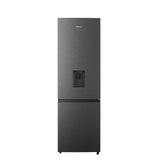 Frigorífico Combinado Hisense 263L Inox – Dispensador de Água, No Frost, Silencioso – Modelo H370BIT-WD