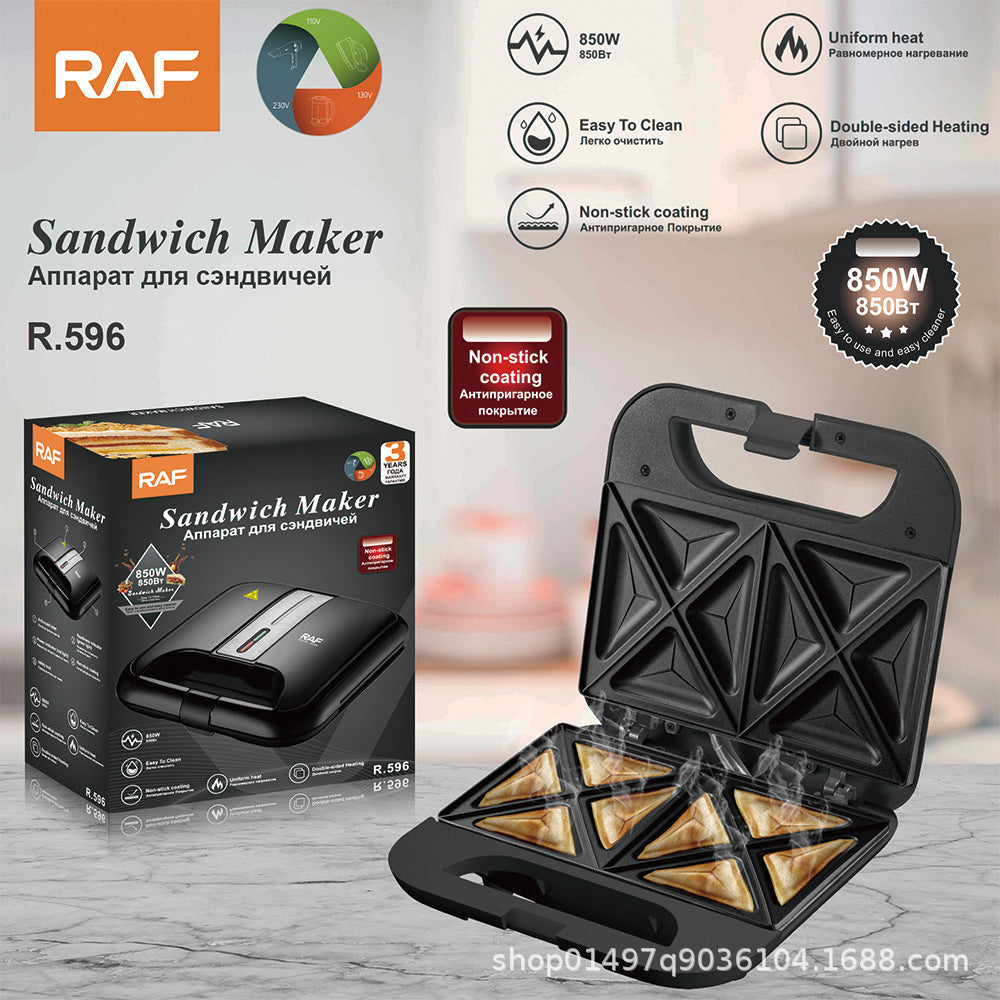 Sanduicheira 8 Mini Fatias R.596 – Antiaderente e Aquecimento Duplo – 850W