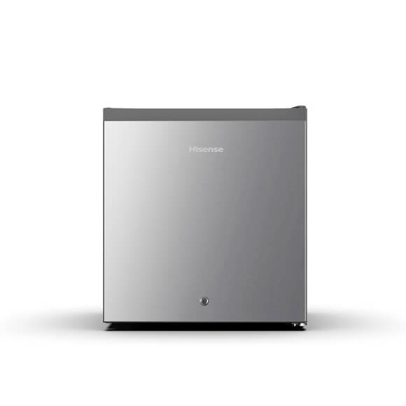 Frigobar Hisense 44L Inox – Ultra Compacto, Porta Reversível – Modelo H65RTS