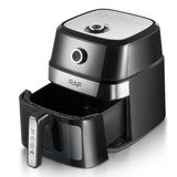 RAF Air Fryer 8L de grande capacidade 1350W sem óleo digital com janela visível para casa