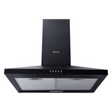 HISENSE EXTRATOR BLACK 600MM CHIMNEY - HWH601BK
