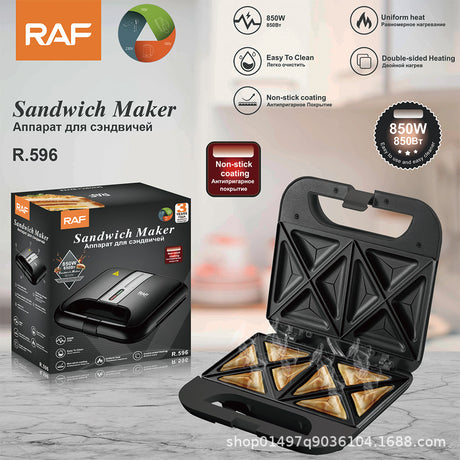 Sanduicheira 8 Mini Fatias R.596 – Antiaderente e Aquecimento Duplo – 850W