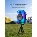 Alto-falante de 8 polegadas Kts-1896 Microfone Bluetooth Rádio FM Cor preta