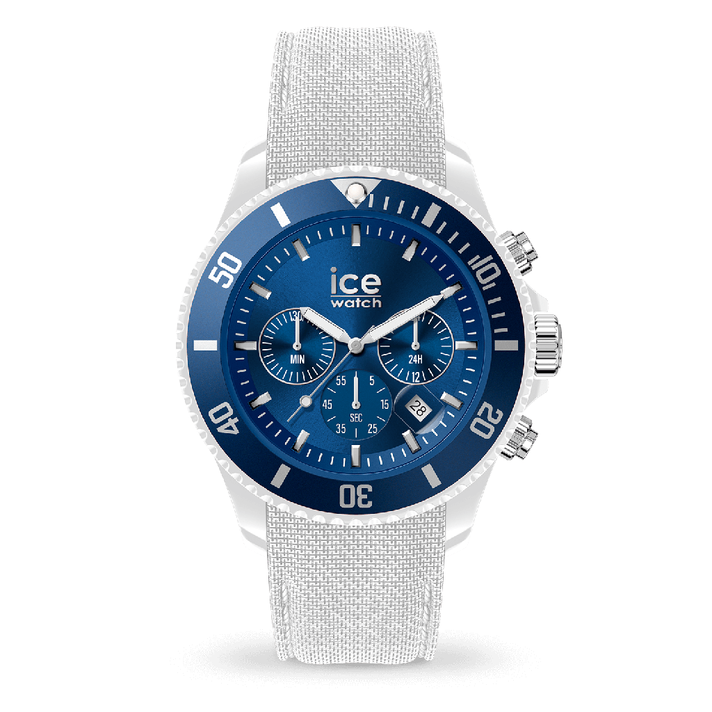 ICE chrono - White blue - Large - CH