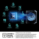 HISENSE MAQ. LAVAR E SECAR 12/8 KG 1400RPM
