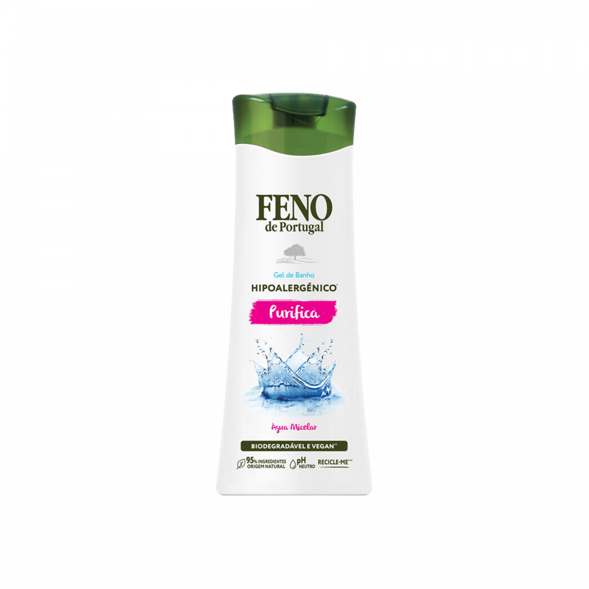 FENO GEL BANHO 650ML AGUA MICELAR