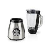 Liquidificador NEDIS KABL350CAL (800 W - 1.5 L - Preto e Prateado) KABL350CAL