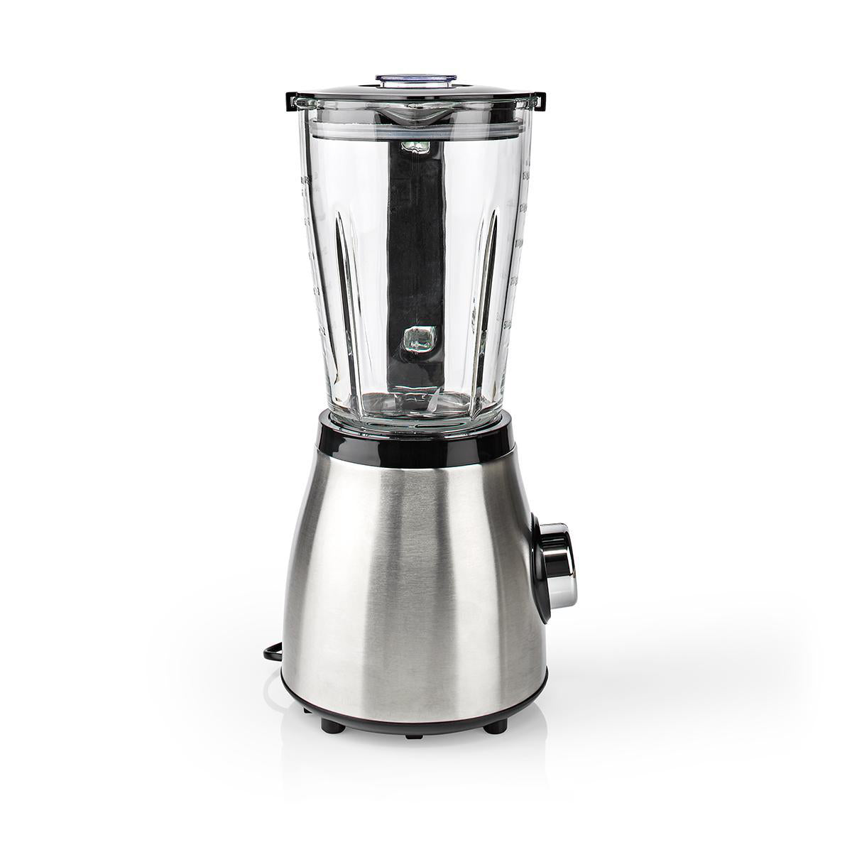 Liquidificador NEDIS KABL350CAL (800 W - 1.5 L - Preto e Prateado) KABL350CAL
