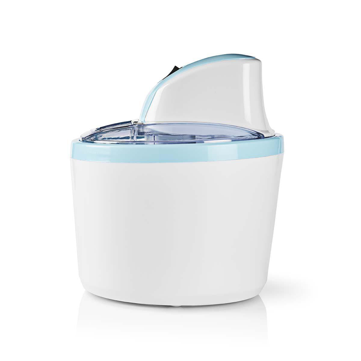 Sorveteira - Máquina de gelados Nedis 1,2 l | Azul / branco | Alumínio / plástico KAIM110CWT12