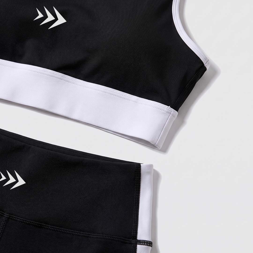 CONJUNTO FITNESS FEMININO SCULP PRETO S